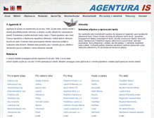 Tablet Screenshot of agenturais.cz